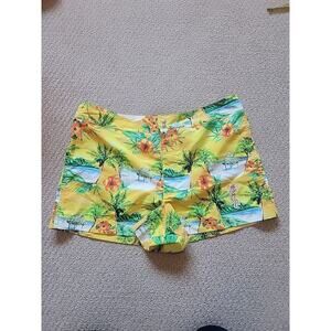 Walt Disney World Roger Rabbit Jessica Board Shorts Size XLarge Tropical